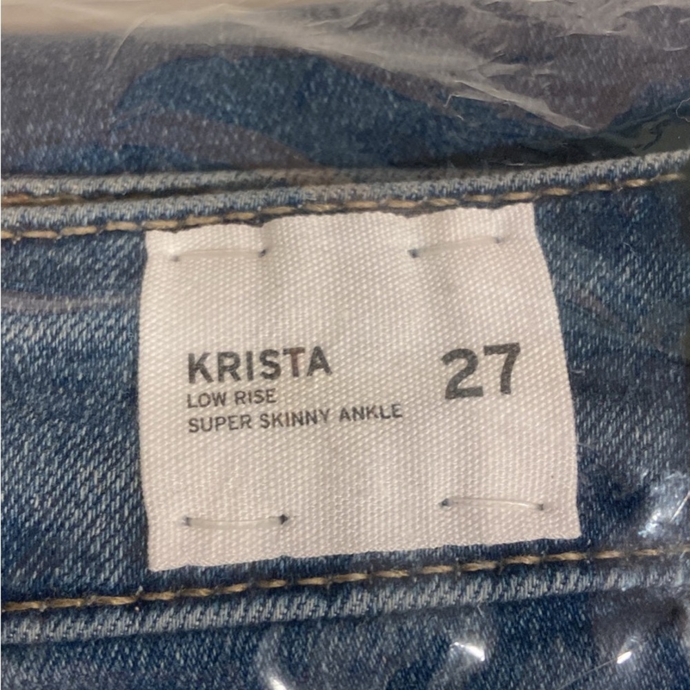 Hudson NWT Classic Blue Denim Jeans